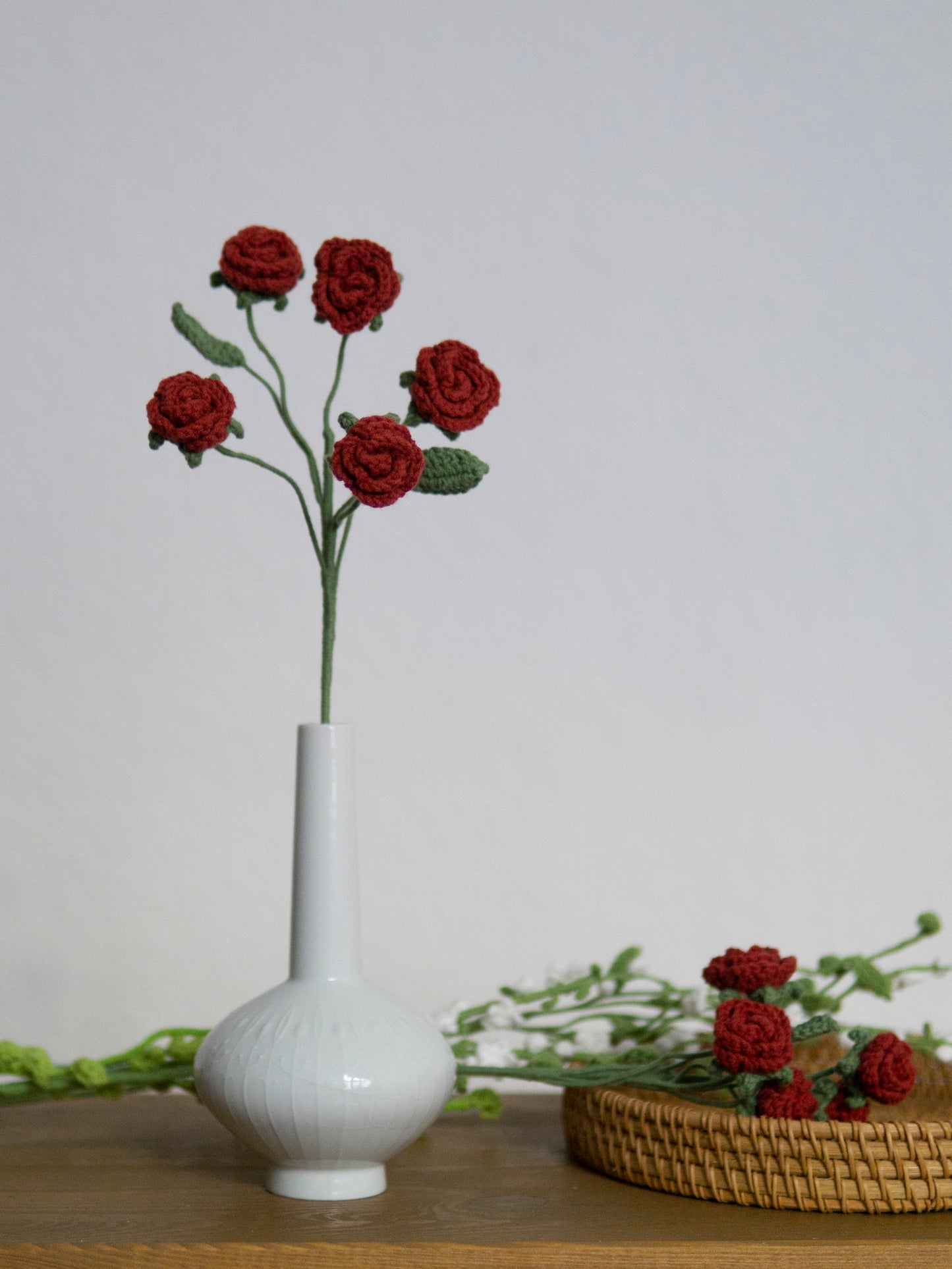Mini rose red