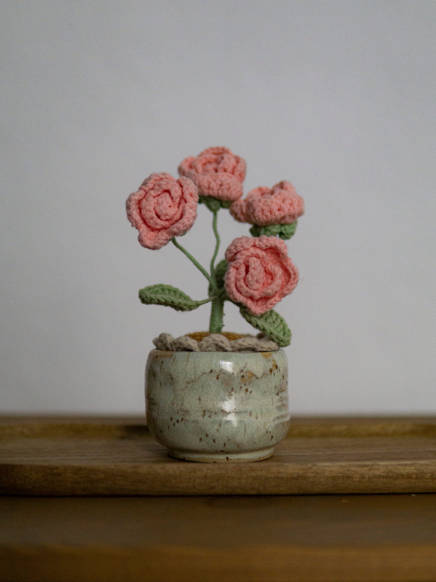 Rose bonsai pink